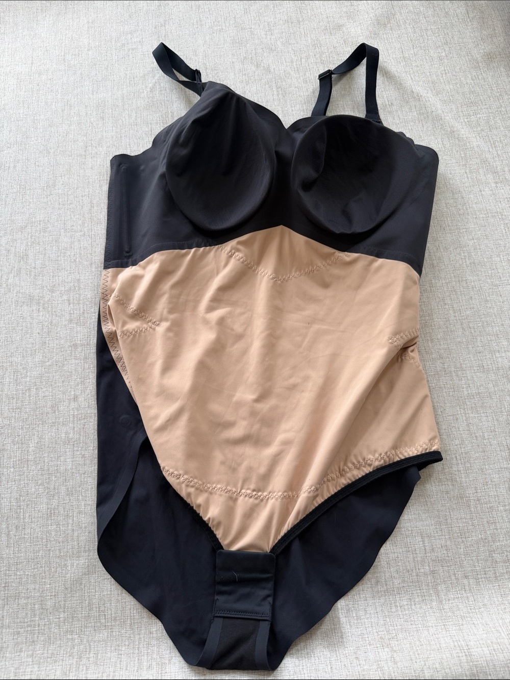 Honeylove Cami Bodysuit Womens size 3X compression black shaping shapewear - Picture 9 of 10